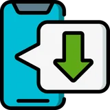 ícone para baixar o app
