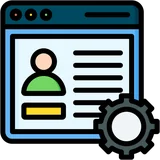 ícone para configurar o perfil